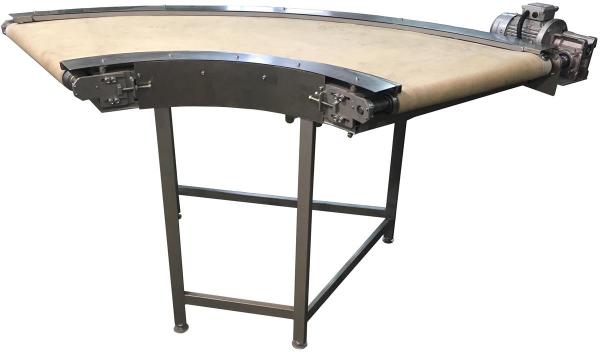 Поворотный ленточный транспортер