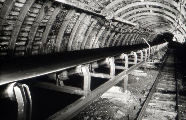 Ленточный конвейер для шахты