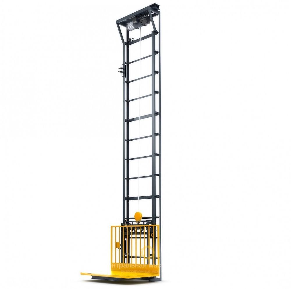 Одномачтовый грузовой подъемник